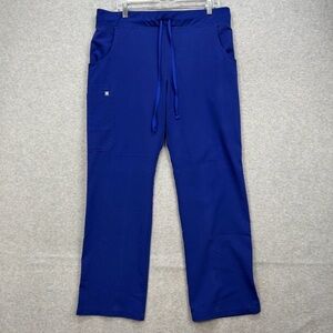 Figs Women's Blue Boot Cut Pants